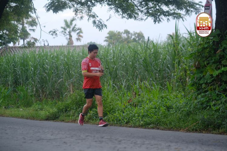 Race photo from Kediri Half Marathon 2025