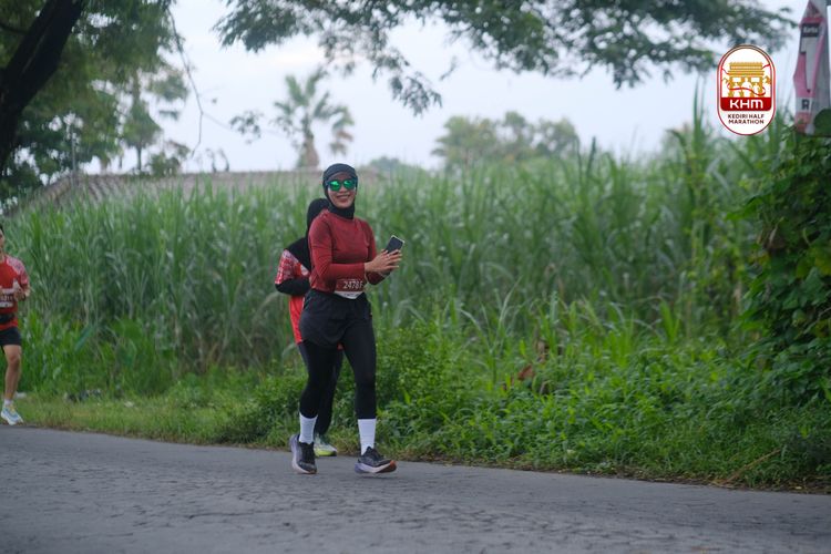 Race photo from Kediri Half Marathon 2025