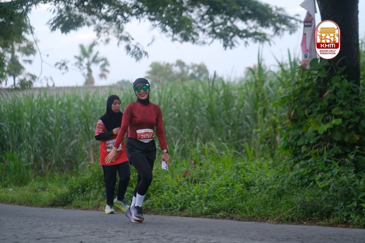 Race photo from Kediri Half Marathon 2025