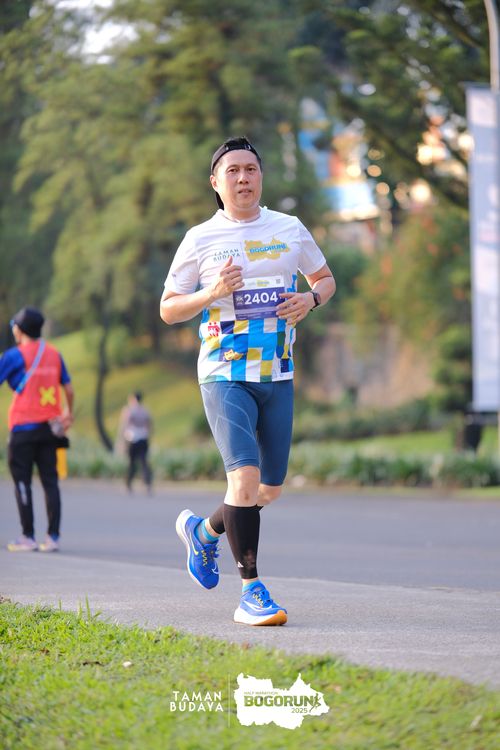 Race photo from Taman Budaya x BOGORUN 2025