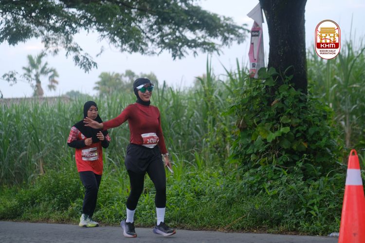 Race photo from Kediri Half Marathon 2025