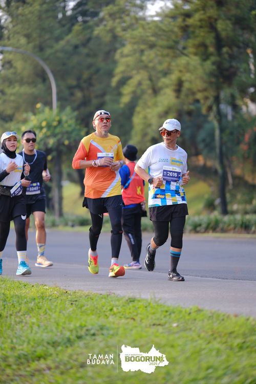 Race photo from Taman Budaya x BOGORUN 2025