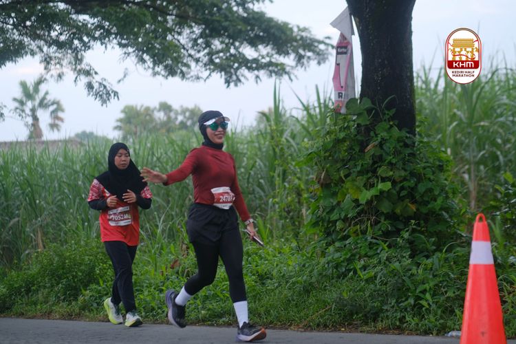 Race photo from Kediri Half Marathon 2025
