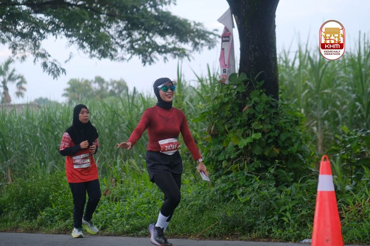 Race photo from Kediri Half Marathon 2025