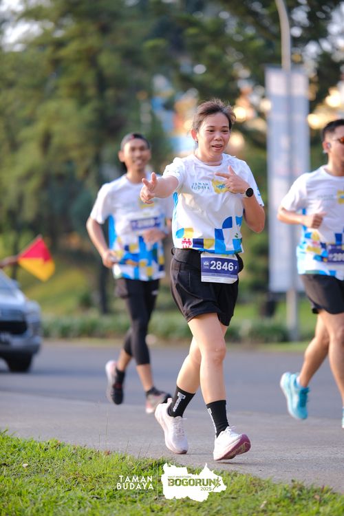 Race photo from Taman Budaya x BOGORUN 2025