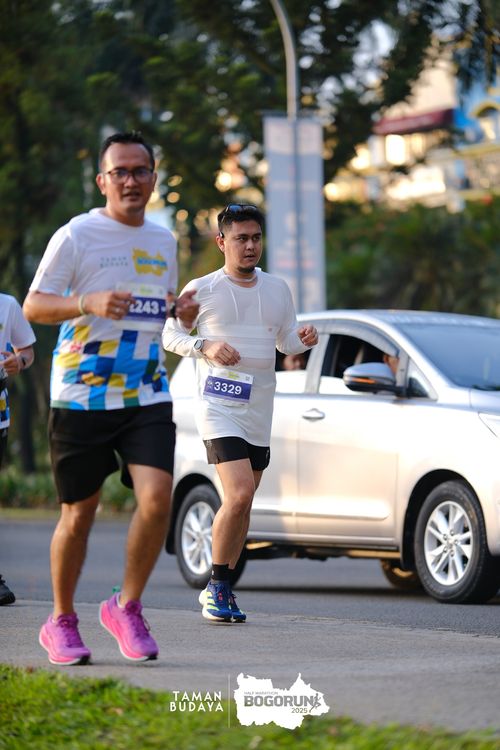 Race photo from Taman Budaya x BOGORUN 2025