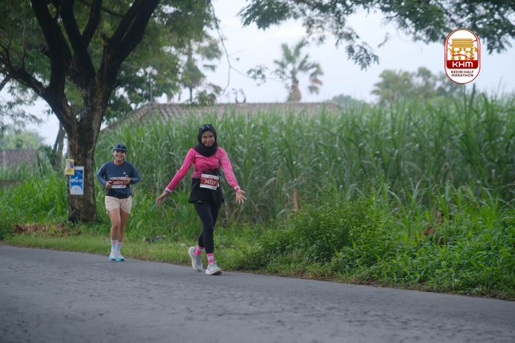 Race photo from Kediri Half Marathon 2025