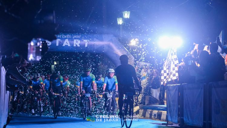 Race photo from Cycling de Jabar 2024