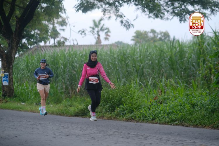 Race photo from Kediri Half Marathon 2025