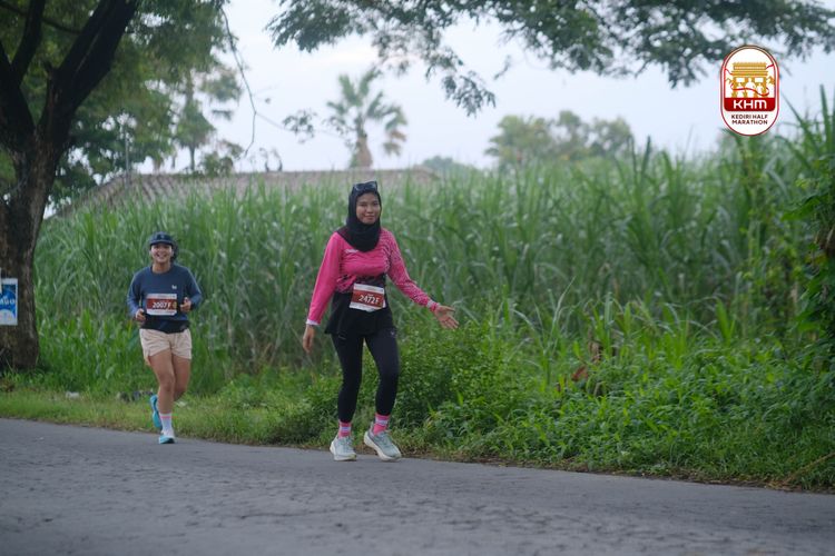 Race photo from Kediri Half Marathon 2025