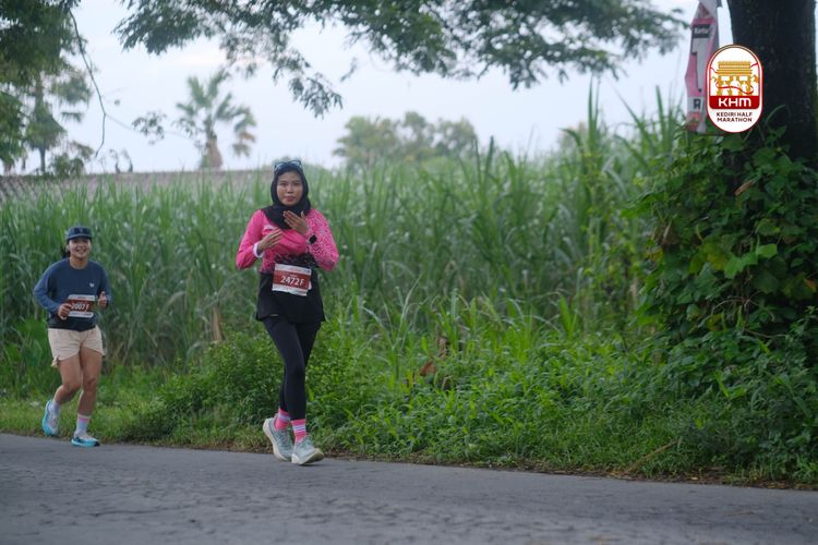 Race photo from Kediri Half Marathon 2025