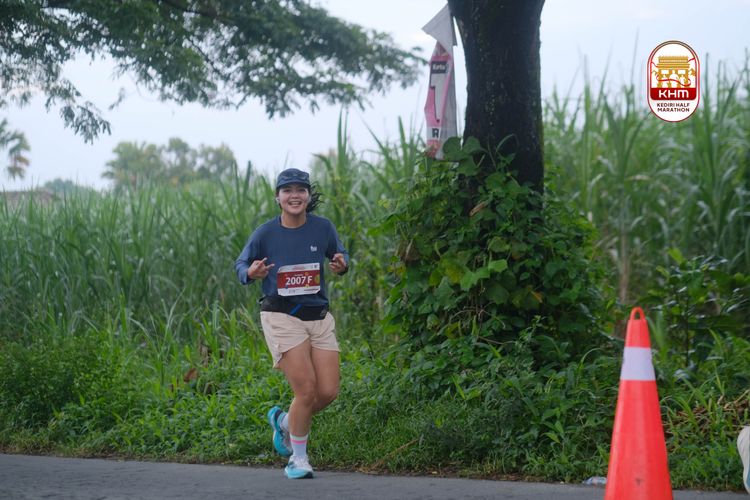Race photo from Kediri Half Marathon 2025