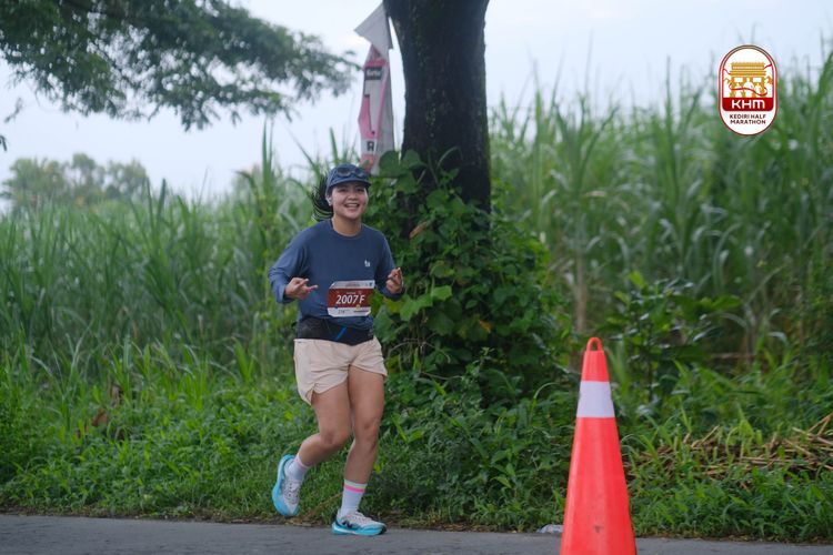 Race photo from Kediri Half Marathon 2025