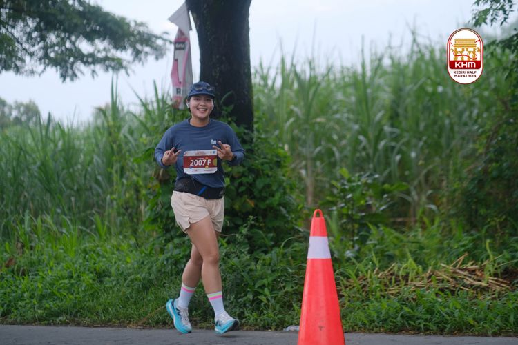 Race photo from Kediri Half Marathon 2025