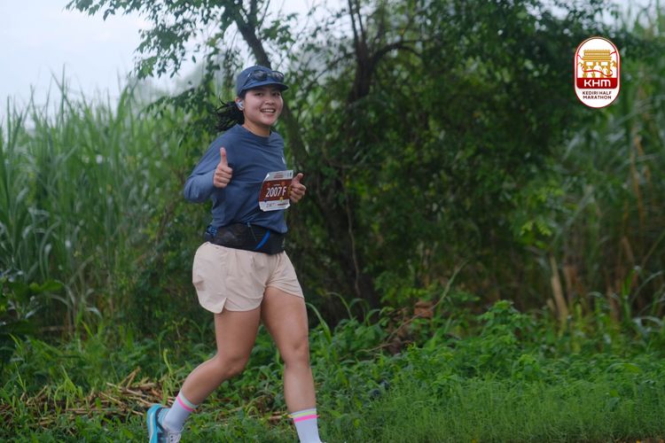 Race photo from Kediri Half Marathon 2025