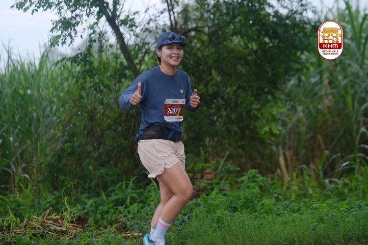 Race photo from Kediri Half Marathon 2025