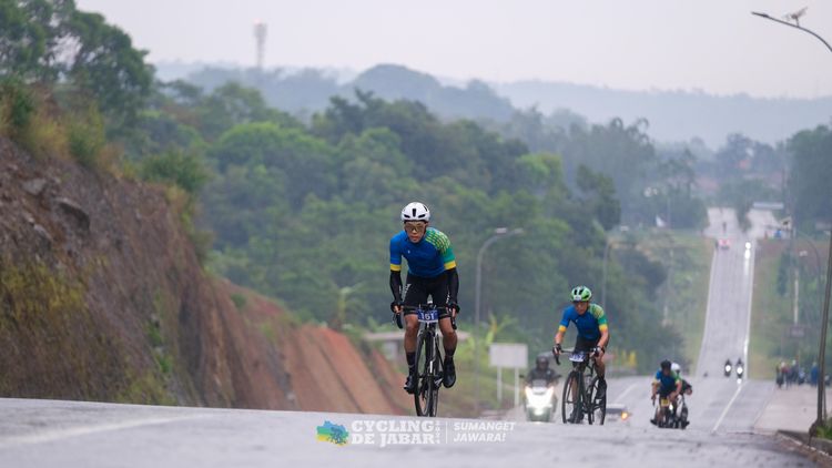 Race photo from Cycling de Jabar 2024