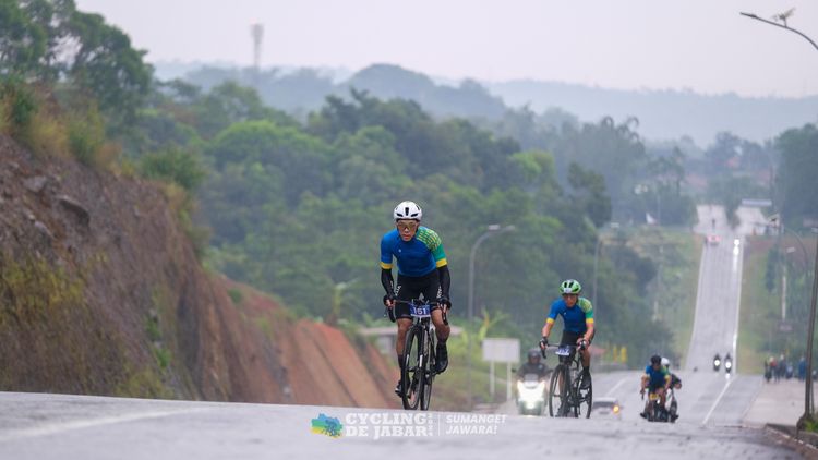 Race photo from Cycling de Jabar 2024