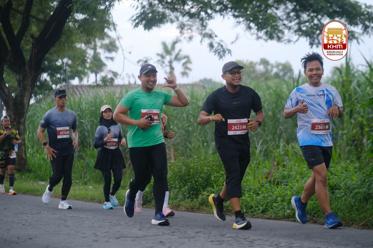 Race photo from Kediri Half Marathon 2025