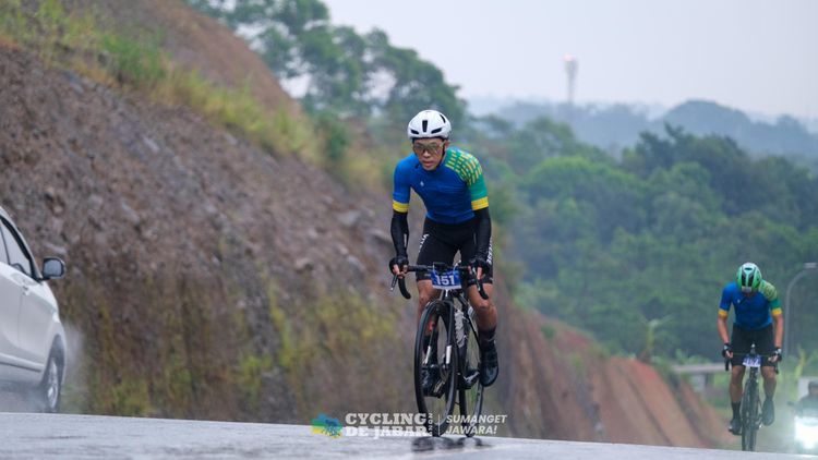 Race photo from Cycling de Jabar 2024