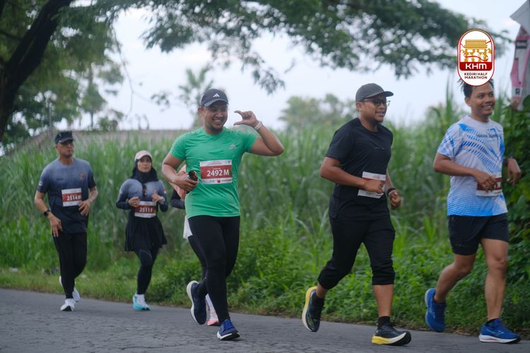 Race photo from Kediri Half Marathon 2025