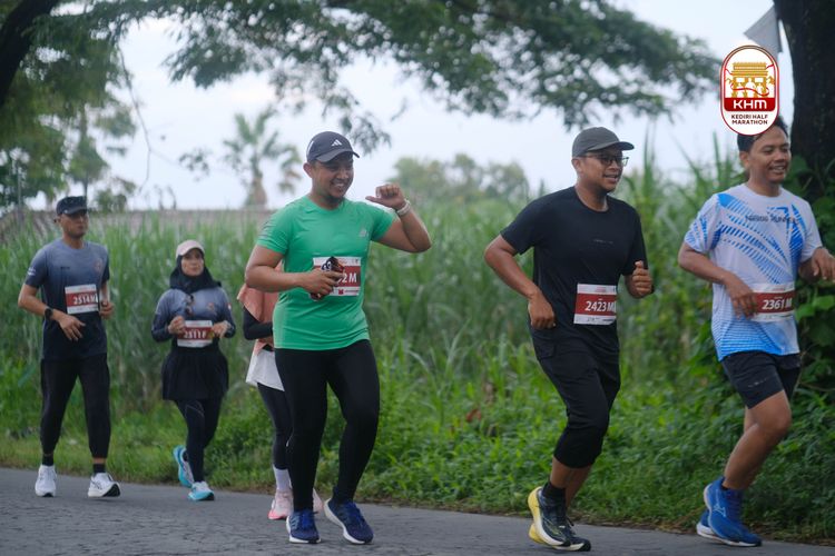 Race photo from Kediri Half Marathon 2025