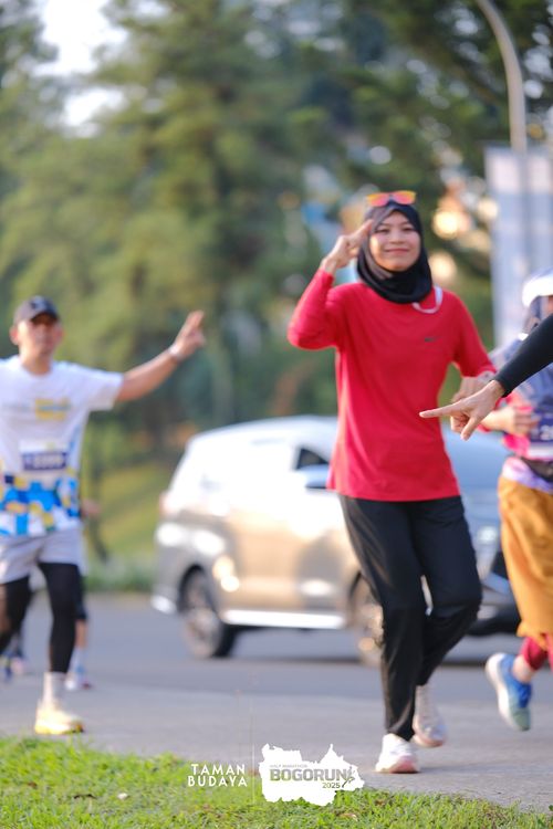 Race photo from Taman Budaya x BOGORUN 2025