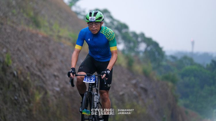 Race photo from Cycling de Jabar 2024