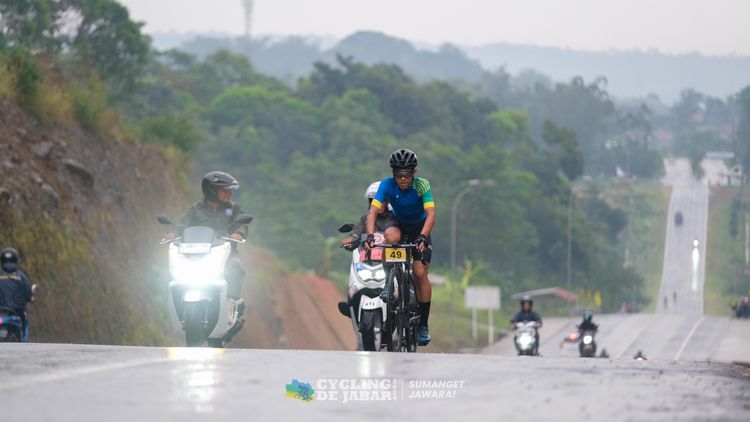 Race photo from Cycling de Jabar 2024