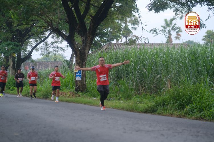 Race photo from Kediri Half Marathon 2025