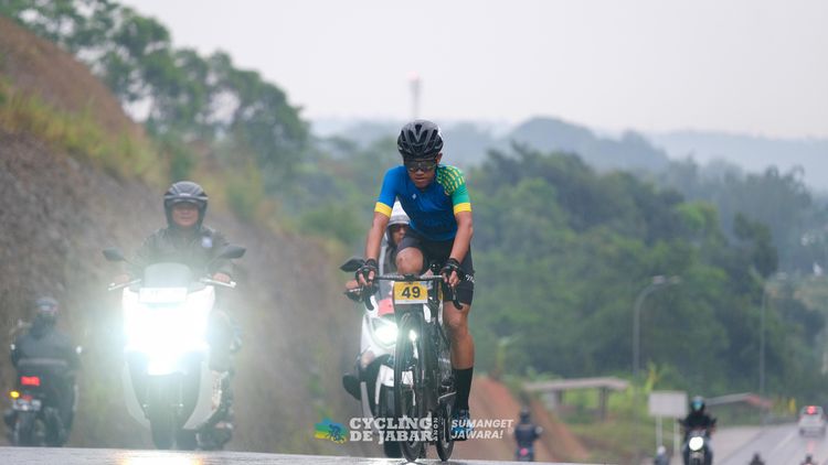 Race photo from Cycling de Jabar 2024