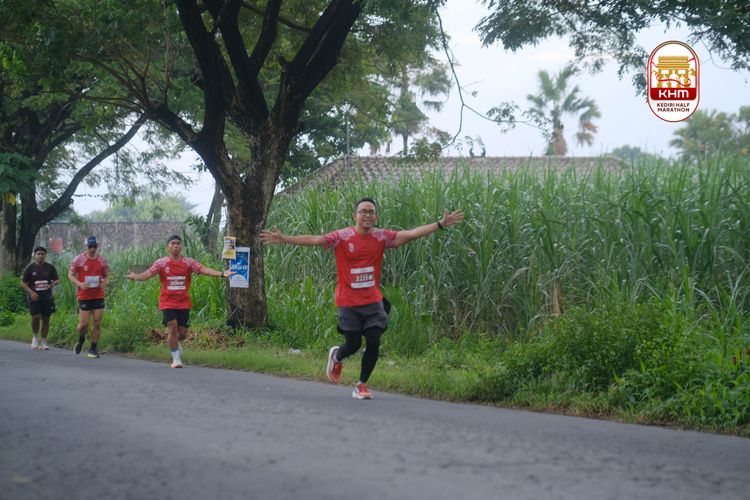 Race photo from Kediri Half Marathon 2025