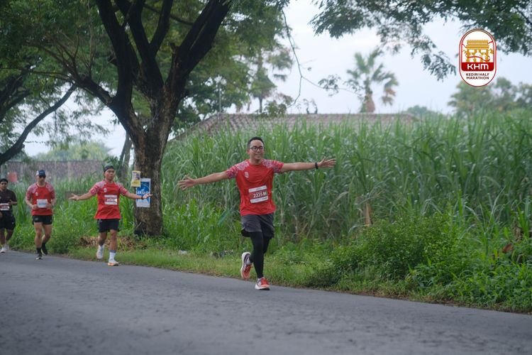 Race photo from Kediri Half Marathon 2025