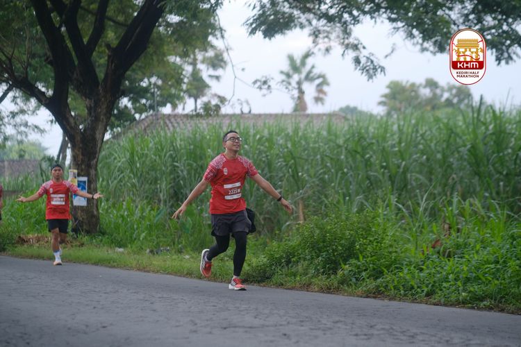 Race photo from Kediri Half Marathon 2025