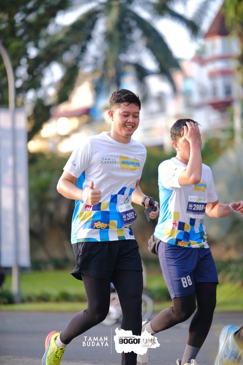 Race photo from Taman Budaya x BOGORUN 2025