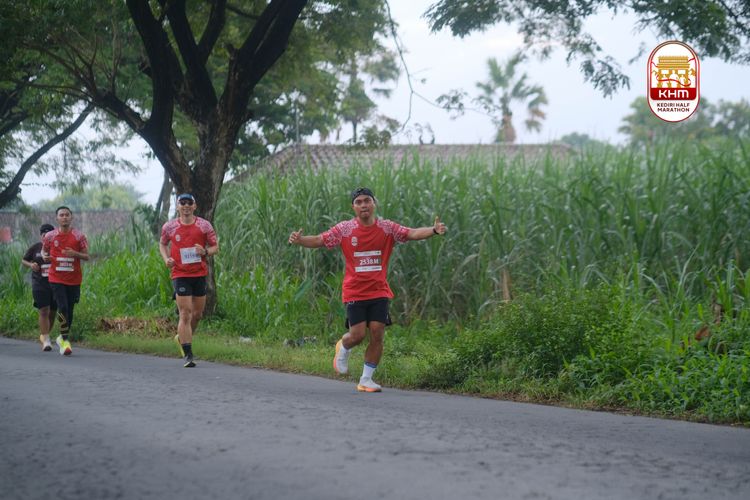 Race photo from Kediri Half Marathon 2025