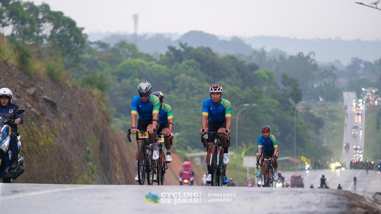 Race photo from Cycling de Jabar 2024