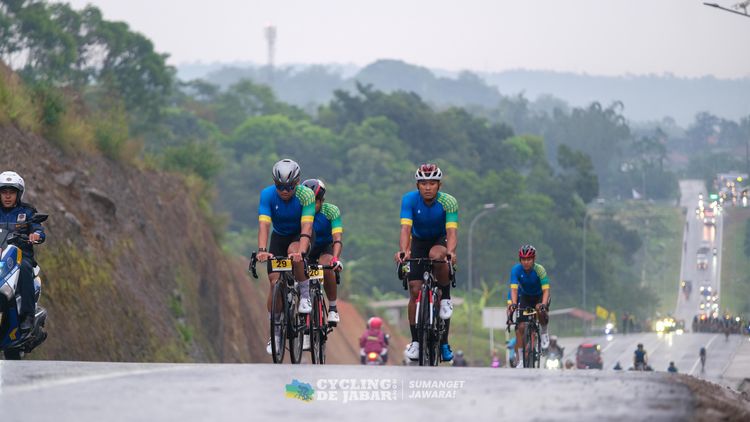 Race photo from Cycling de Jabar 2024