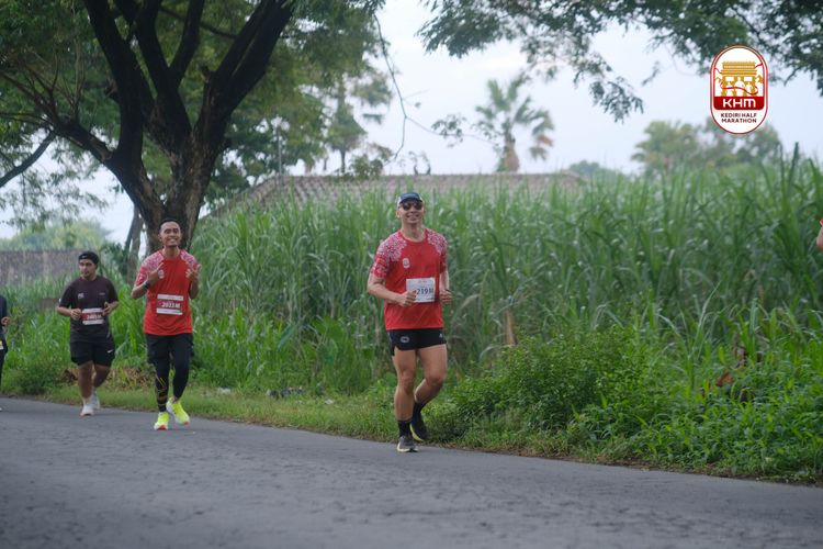 Race photo from Kediri Half Marathon 2025