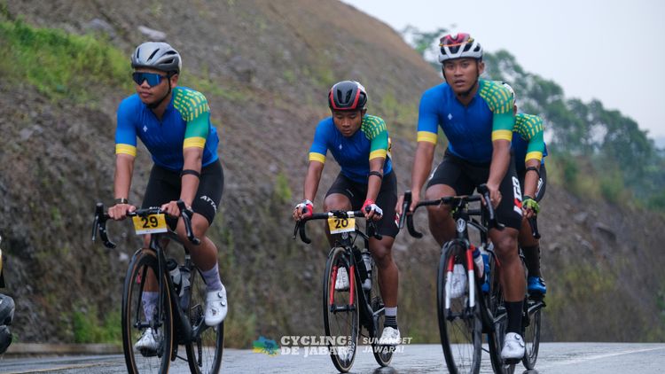 Race photo from Cycling de Jabar 2024