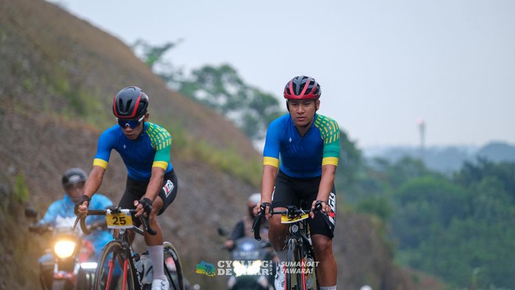 Race photo from Cycling de Jabar 2024