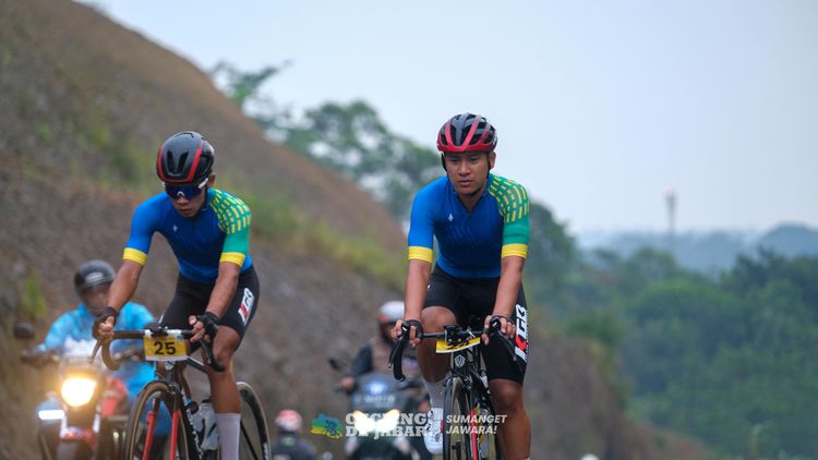 Race photo from Cycling de Jabar 2024