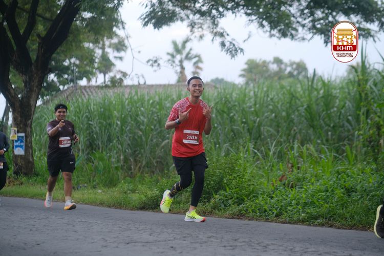 Race photo from Kediri Half Marathon 2025