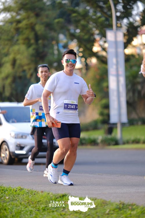 Race photo from Taman Budaya x BOGORUN 2025