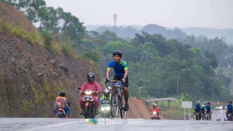 Race photo from Cycling de Jabar 2024
