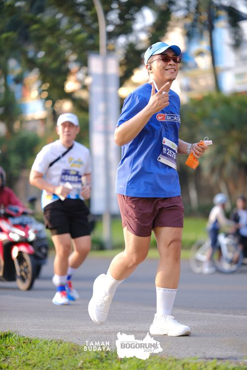 Race photo from Taman Budaya x BOGORUN 2025