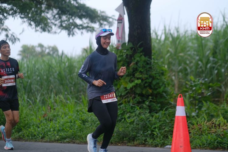 Race photo from Kediri Half Marathon 2025