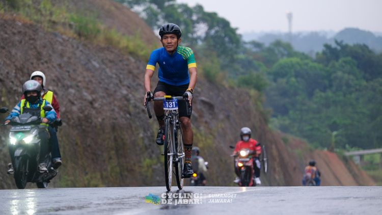 Race photo from Cycling de Jabar 2024