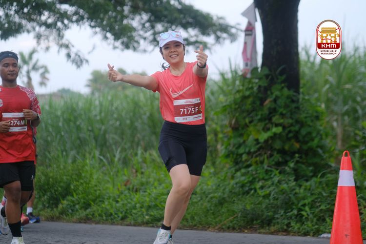 Race photo from Kediri Half Marathon 2025