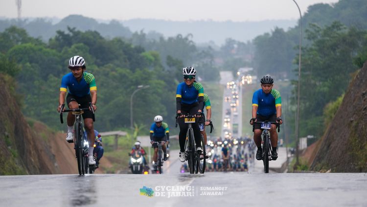 Race photo from Cycling de Jabar 2024